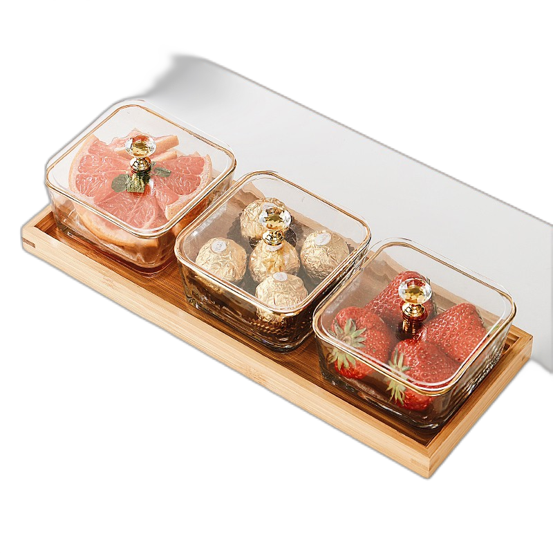 苏宁宜品 六格果盘