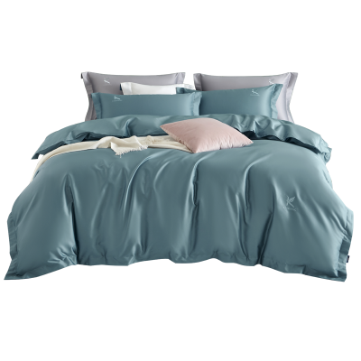 凯盛家纺 新款奢华100支新疆长绒棉床上用品四件套 全棉简约床品纯棉套件