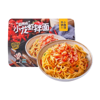 苏宁极物X珍味小梅园 小龙虾拌面340g*3盒 半成品美食即食食品预制菜速食