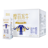 来思尔摩菲水牛纯牛奶7.6g蛋白质含量206ml*10瓶装早餐奶