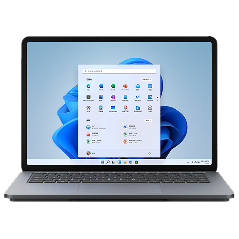 [配原装鼠标]微软(Microsoft)Surface Laptop Studio 商务设计笔记本电脑 11代i7 32G 1T 14.4英寸高色域触屏 RTX3050Ti 亮铂金