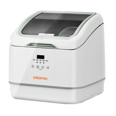 阿诗丹顿(USATON) 家用台式洗碗机台面式全自动刷碗机 洗果蔬海鲜 4-6套碗 轻便式台面