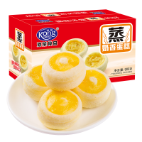 港荣 蒸蛋糕蛋挞900g 苏宁自营零食整箱宿舍耐吃营养早餐糕点手撕小面包