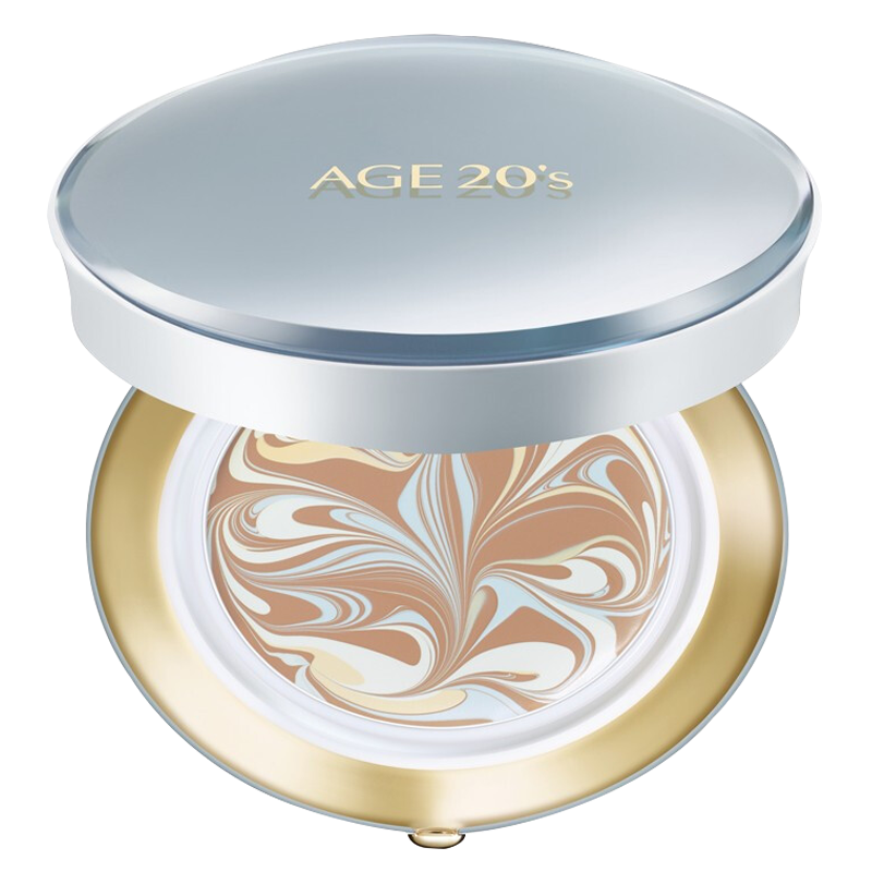 [三色拉花]韩国age20's爱敬气垫BB霜 水润粉盒 13#白皙色 提亮肤色三色拉花遮瑕保湿持久控油