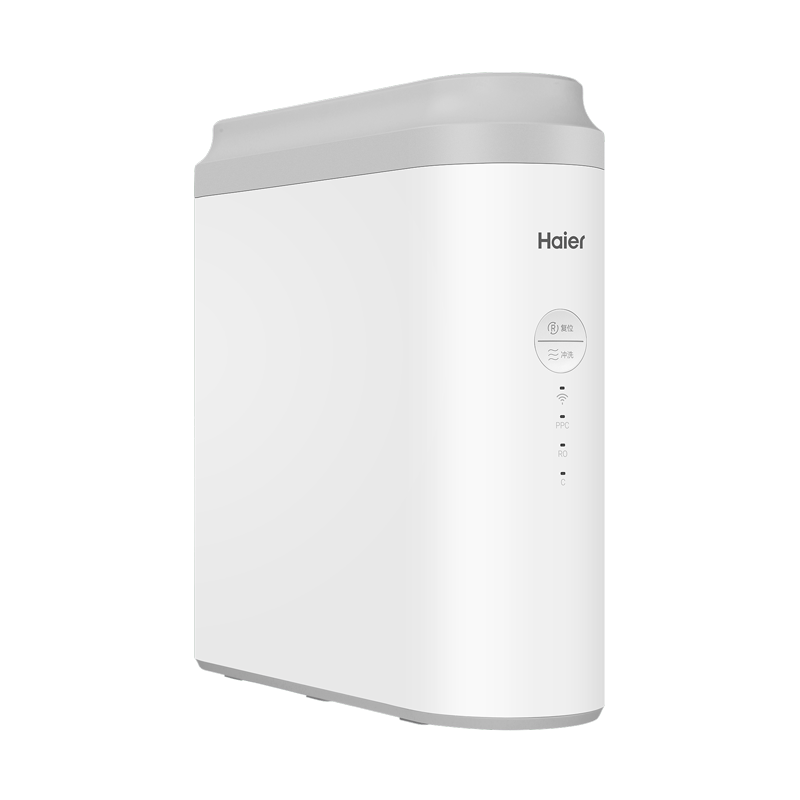 海尔净水器HRO6H96-3U1 好芯抗污堵 600G大通量 6级复合滤芯 纯净双出水