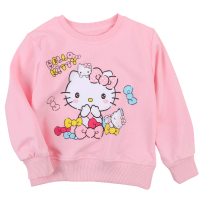 hellokitty女童卫衣棉春夏薄款儿童红色童装中大童小女孩上衣卡通透气