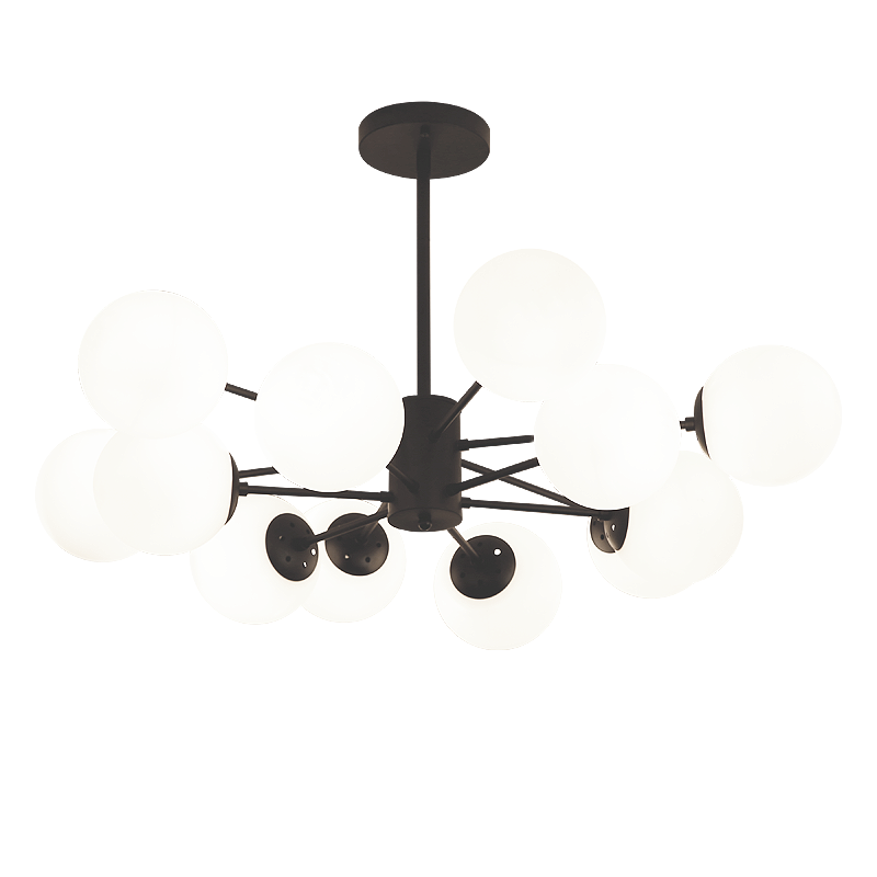 顾家照明LED轻奢客厅灯吊灯满天星北欧创意个性分子灯饰大厅餐厅灯卧室灯全屋灯具套餐组合