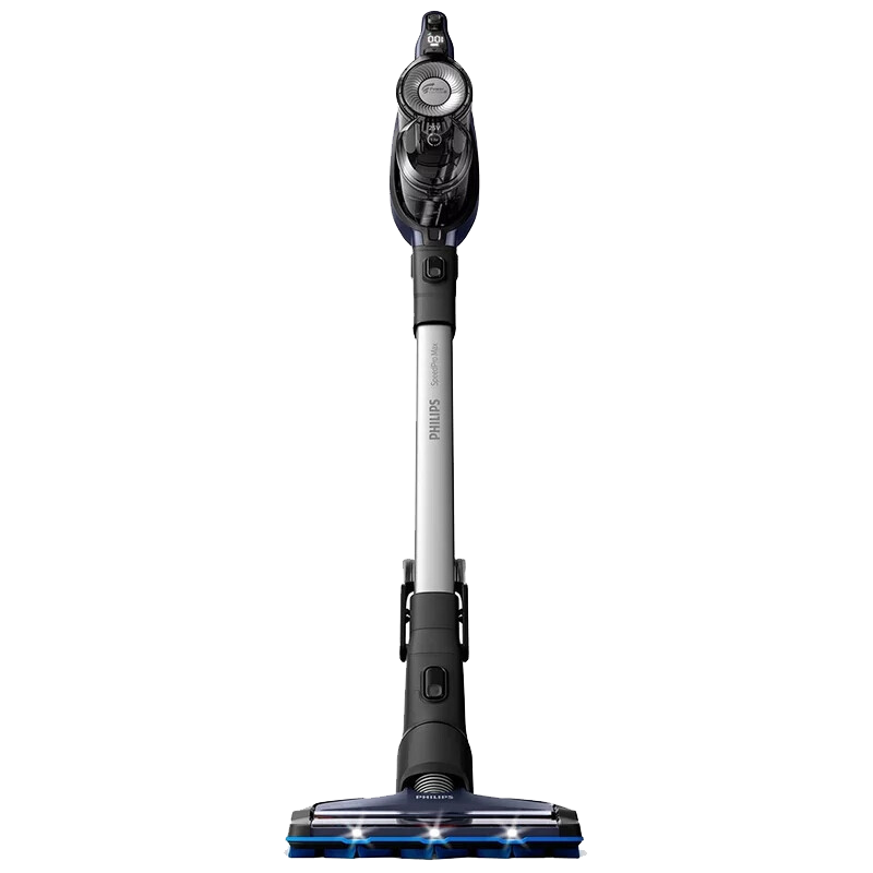 飞利浦(Philips) 吸尘器S+系列手持无线家用充电式吸尘器立式车用二合一吸尘机 新品FC6827/81星际蓝-续航