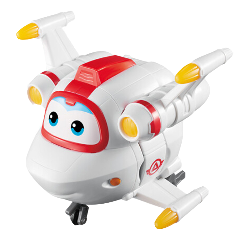 奥迪双钻超级飞侠玩具大号变形机器人飞机米克730243