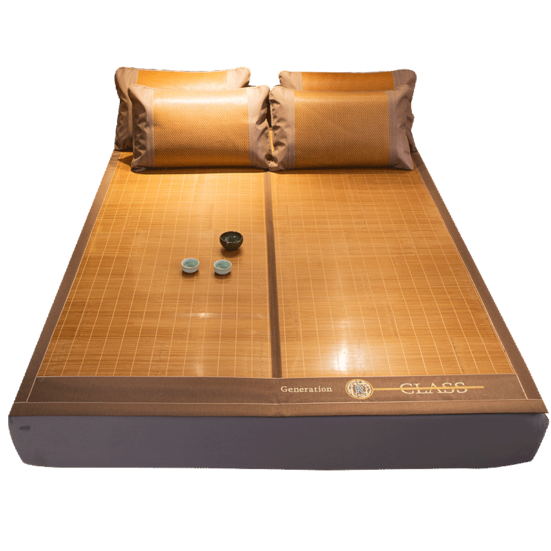 南极人(NanJiren)家纺 凉席竹席夏季藤席家用冰丝席子双面可折叠冬夏两用宿舍竹凉席