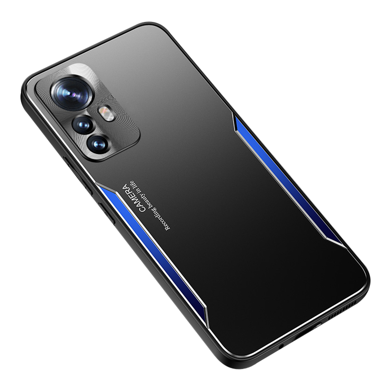 魅爱琳 小米12手机壳 小米12Pro保护套外壳 刀锋战士 金属防摔全包轻薄软套 磨砂散热炫酷 时尚潮壳手机套