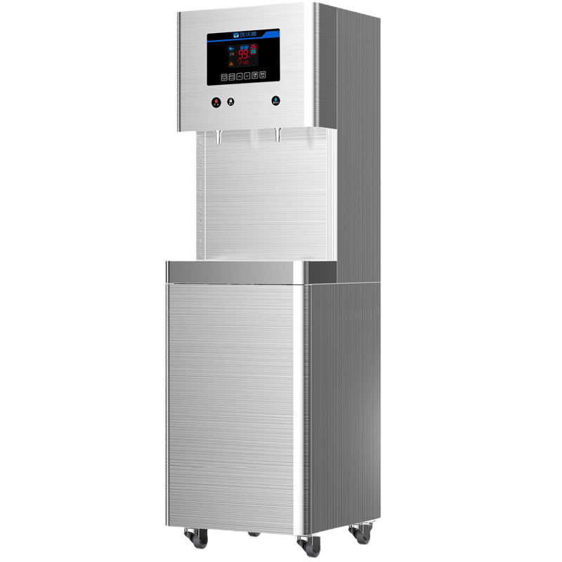 优沃德 直饮机 商用立式冷热一体开水器大容量学校工厂净水器RO反渗透过滤步进式加热开水机