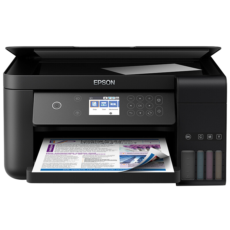 爱普生Epson L5298彩色喷墨墨仓式打印机一体机 增值税套餐