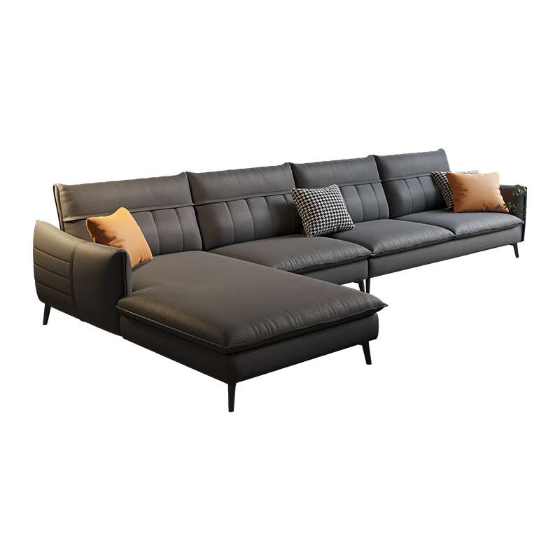 米括(MIKUO) 轻奢沙发意式极简沙发免洗科技布艺沙发小户型简约现代客厅沙发组合