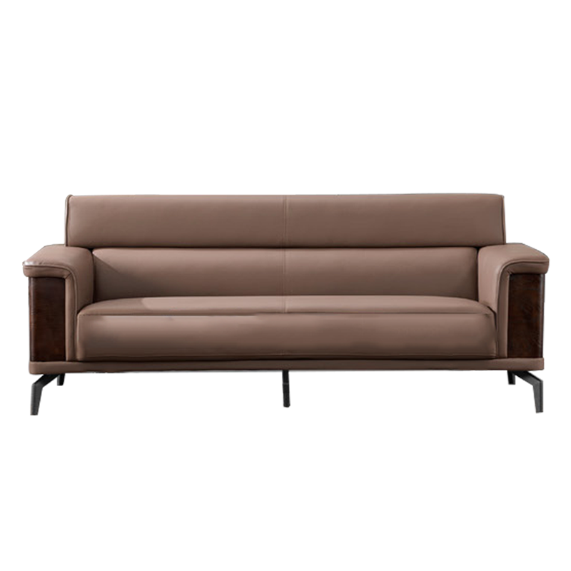 匡大 办公沙发 皮艺沙发 办公室接待沙发 牛皮 三人位 KDT677