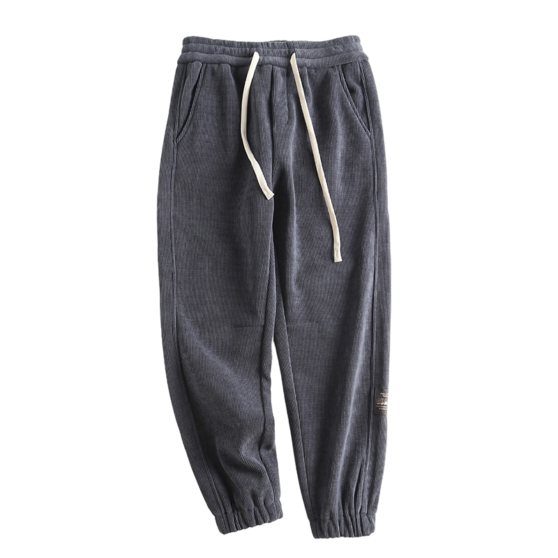 裤子男春秋休闲九分裤裤男运动裤宽松男士韩版潮流束脚裤