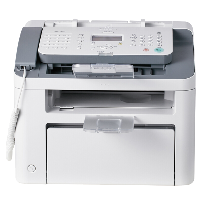 佳能(Canon)FAX-L150商用办公家庭黑白激光多功能高速传真打印一体机带话话筒柄传真机 套餐五