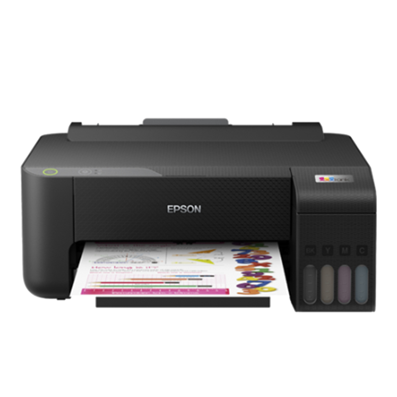 爱普生(EPSON) L1218 墨仓式 彩色喷墨学生家庭办公照片文档试卷作业打印机4全新彩色单功能打印机 L1118 L1119升级款标配