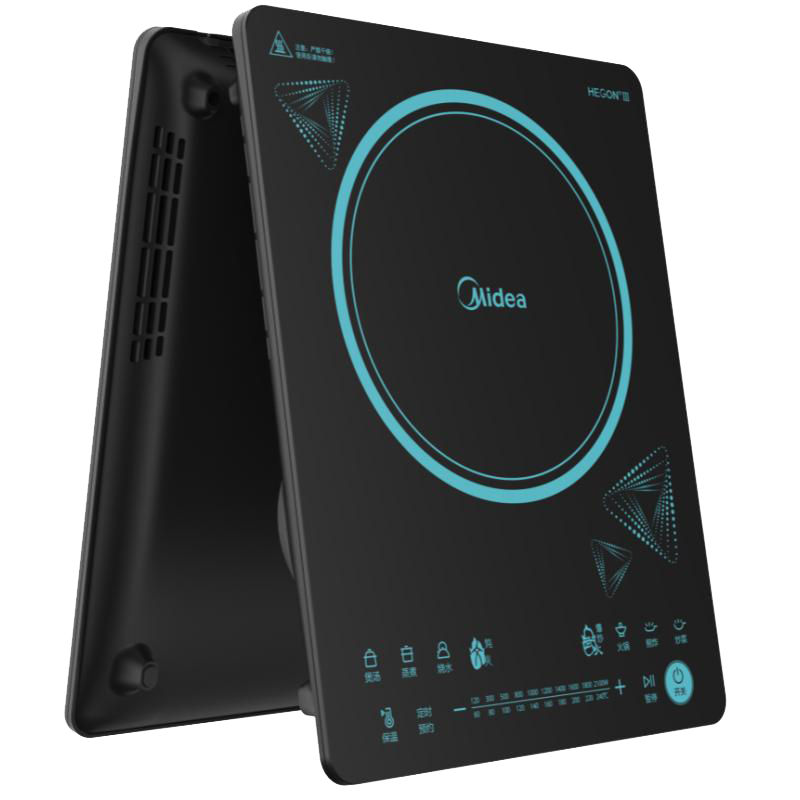美的(Midea) 电磁炉 C21-RT2173 10档大火力 汉森整板触控 文武双火 预约定时