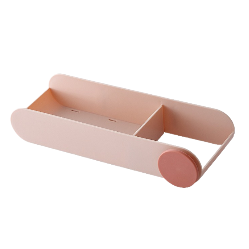 清科蓝 卫浴收纳架吹风机支架站立式电吹风架吹风机收纳固定架吹风筒置物架厨房 北欧绿小号