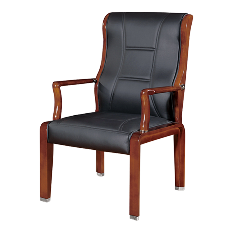 匡大办公椅实木油漆会议椅 KDT738