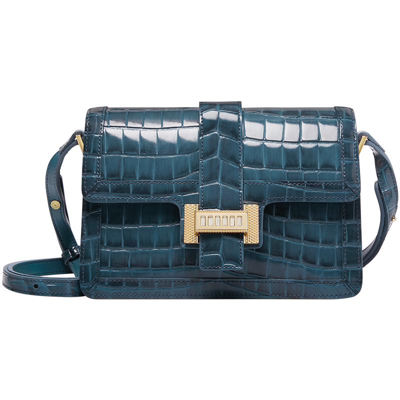 金狐狸FOXER女包包2021新款2022高级感潮小众设计腋下休闲百搭单肩包女