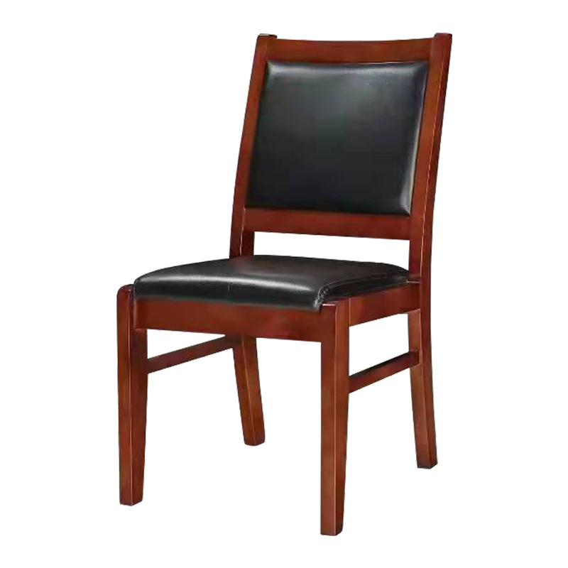 匡大办公椅实木油漆会议椅 KDT736