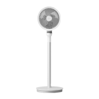 艾美特(Airmate) FA23-RD21 家用小型三叶空气循环扇 16H超长预约定时