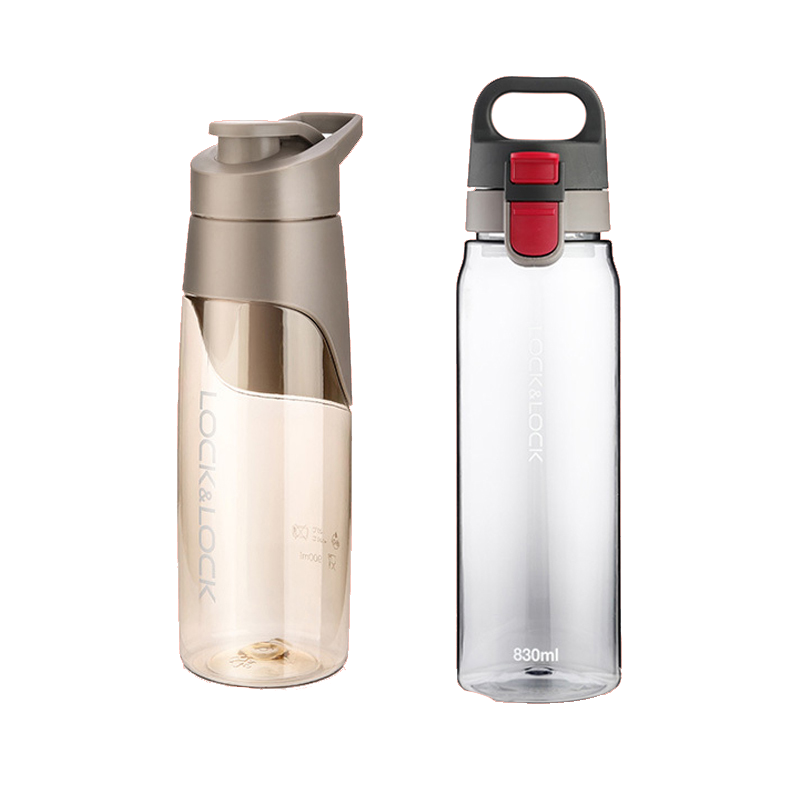 乐扣乐扣运动水杯手拎塑料随手杯800ml/830ml两款款式随机发货