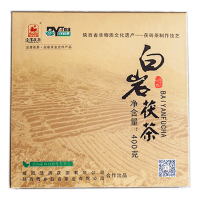 泾渭茯茶 白岩茯茶 金花 茯砖 黑茶 400g