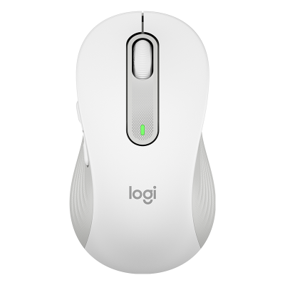 罗技(Logitech)M650鼠标 蓝牙无线鼠标双模连接办公商务笔记本家用办公室可自定义侧按键 -白色