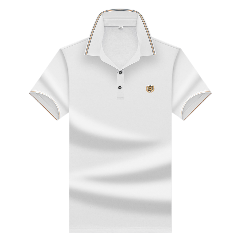 Muszoom/满速男士商务POLO衫青年翻领休闲短袖T恤潮流百搭上衣