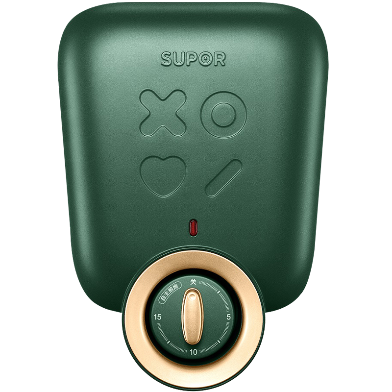 苏泊尔 SUPOR可定时三明治机早餐机电饼铛双面加热可拆洗华夫饼机吐司机煎烤机迷你蛋糕机SD1512C802L