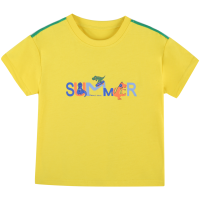 [清仓价:19元]铅笔俱乐部小童t恤短袖纯棉帅气夏季薄款男童宝宝上衣宽松