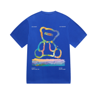 MGYR情侣通码简约250g重磅双纱纯棉短袖T恤速干T恤