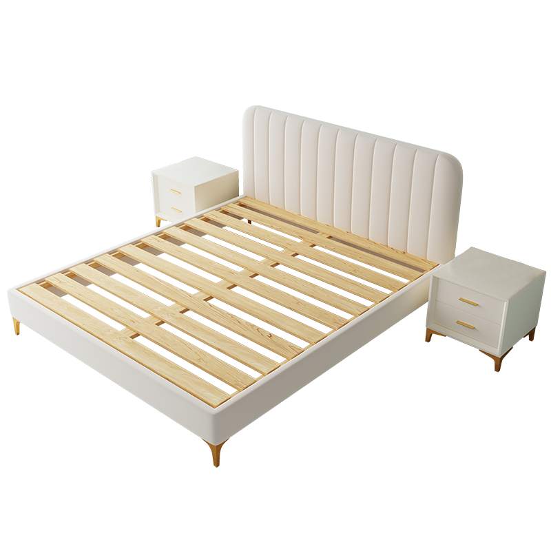 百冠环球 北欧可拆洗布艺床设计师ins网红床小户型双人床简约现代主卧