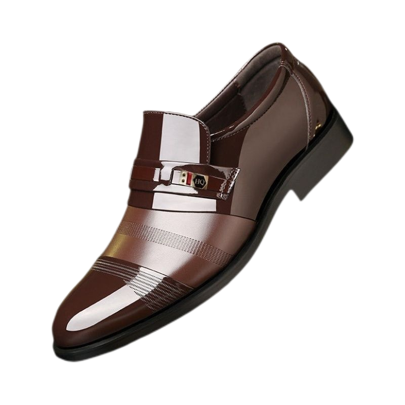 环球正品最新款男士皮鞋高档真皮鞋休闲最新款商务正装百搭潮流鞋