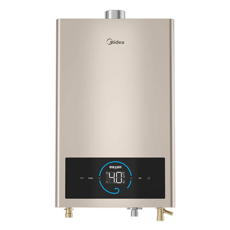 美的16升燃气热水器天然气 水量伺服恒温磁净化健康洗 APP控制JSQ30-MJ3(JSQ30-MK3升级
