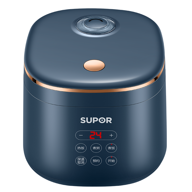苏泊尔电饭煲1.8L升智能迷你家用多功能电饭煲小容量 350w小功率 上盖可拆24小时智能预约电饭锅SF18FC745