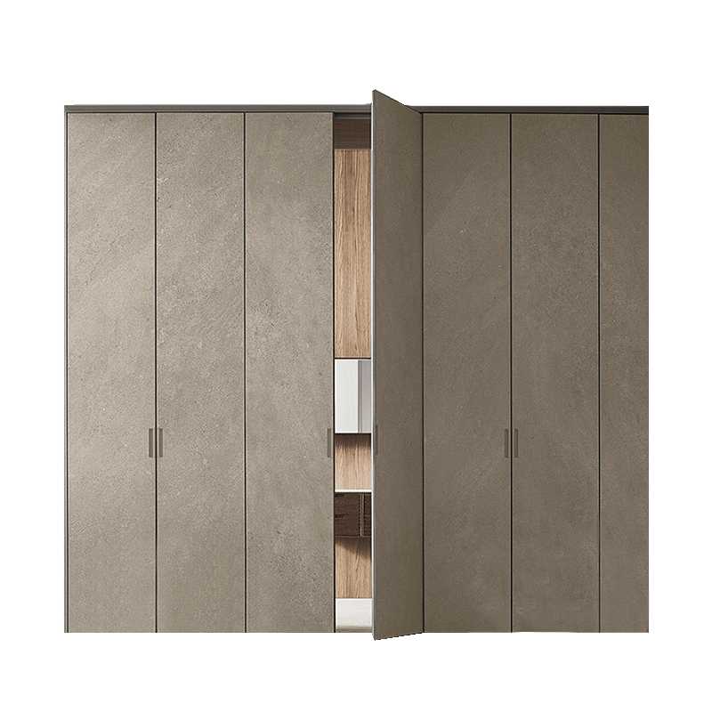 溪岸现代简约定制衣柜整体走入式衣帽间小衣橱设计装修全屋定制