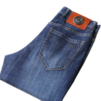 圣吉奥夏季薄牛仔裤男春秋款潮流直筒韩版修身耐磨百搭长裤子