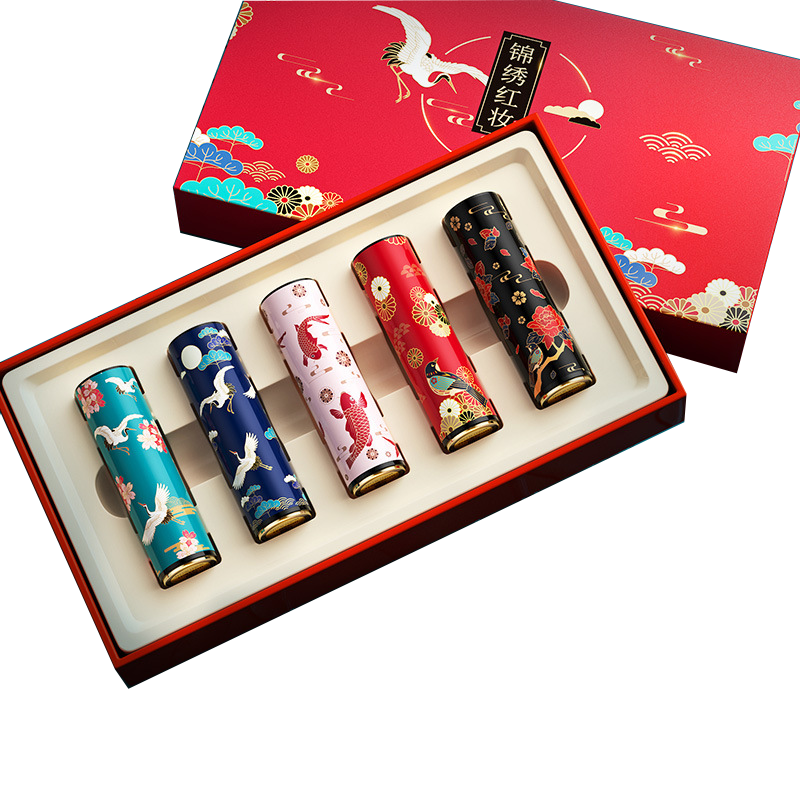 JOMTAM润彩魅力故宫口红 滋润保湿持妆不易掉色不易沾杯润唇膏唇釉唇彩防水保湿唇膏润而不腻女士