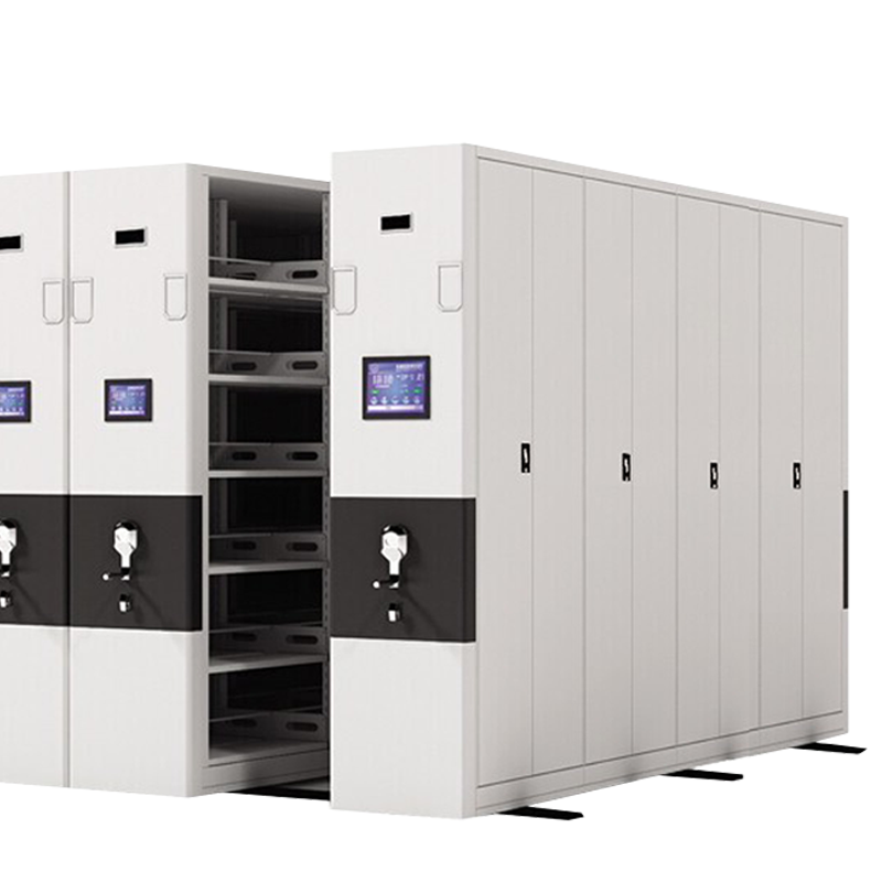 富振 智能移动密集架 加厚钢制轨道档案柜密集柜档案架文件柜资料柜一列六组(每立方米单价)