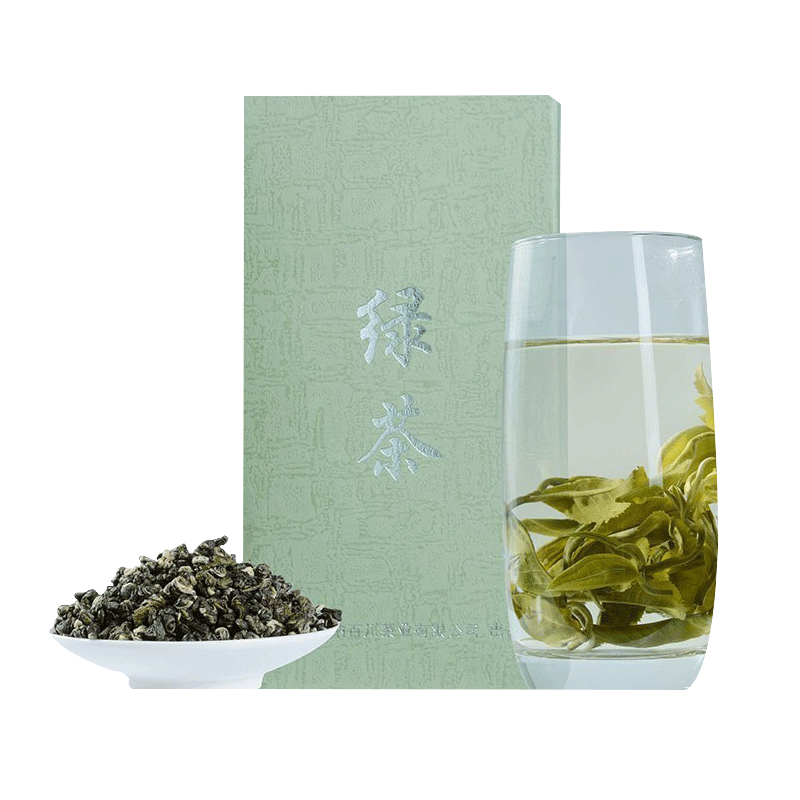 茗纳百川 2023年春茶 头采新茶碧螺春 云南绿茶 高山茶 一级碧螺春 500克 炒青绿茶滇绿 一斤装250克*2盒