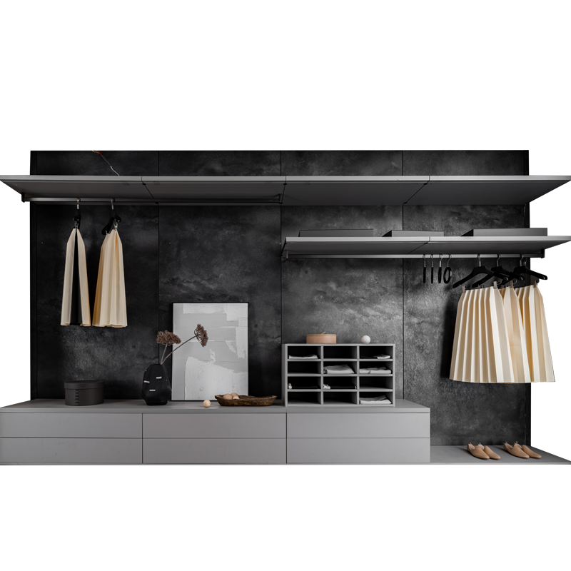 溪岸定制衣柜整体一门到顶衣橱衣帽间定做全屋家居套装订制装修