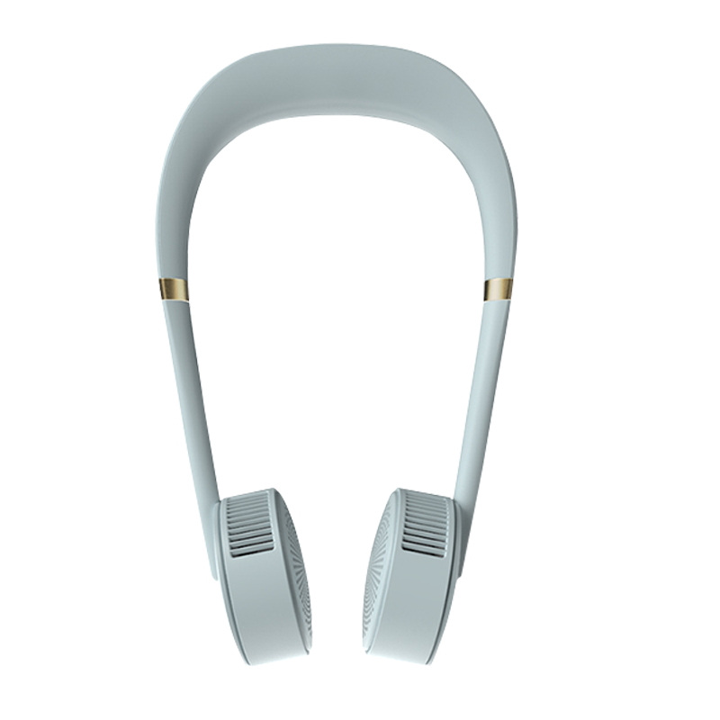 小熊(Bear) USB便携式无叶小风扇懒人挂脖风扇旅游运动随身带学生宿舍迷你电风扇DFS-A05U1