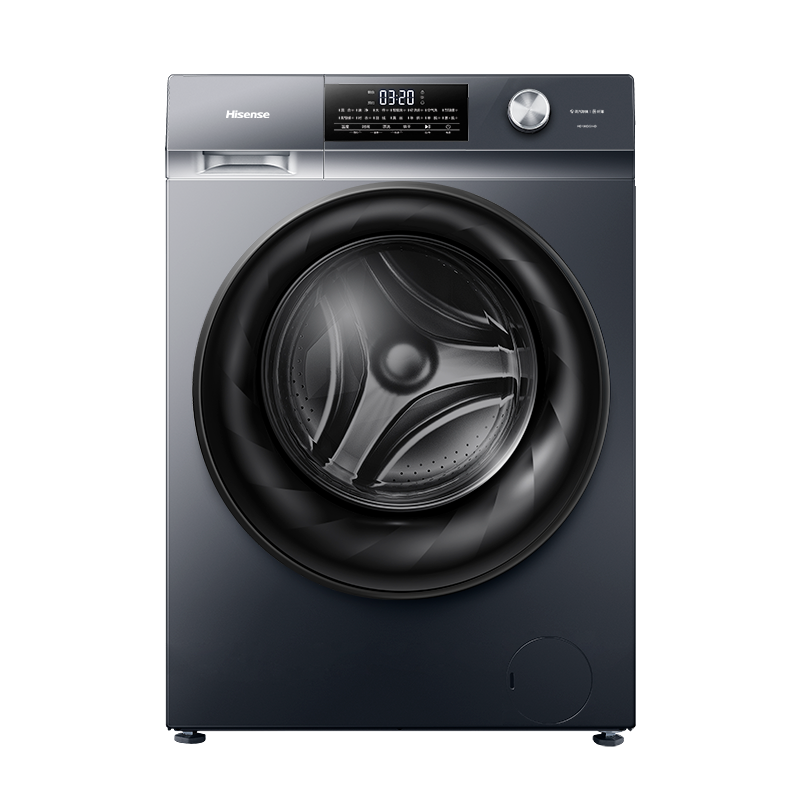海信(Hisense)滚筒洗衣机全自动10公斤洗烘一体 DD直驱变频 超薄嵌入 蒸汽除螨HD100DG14D
