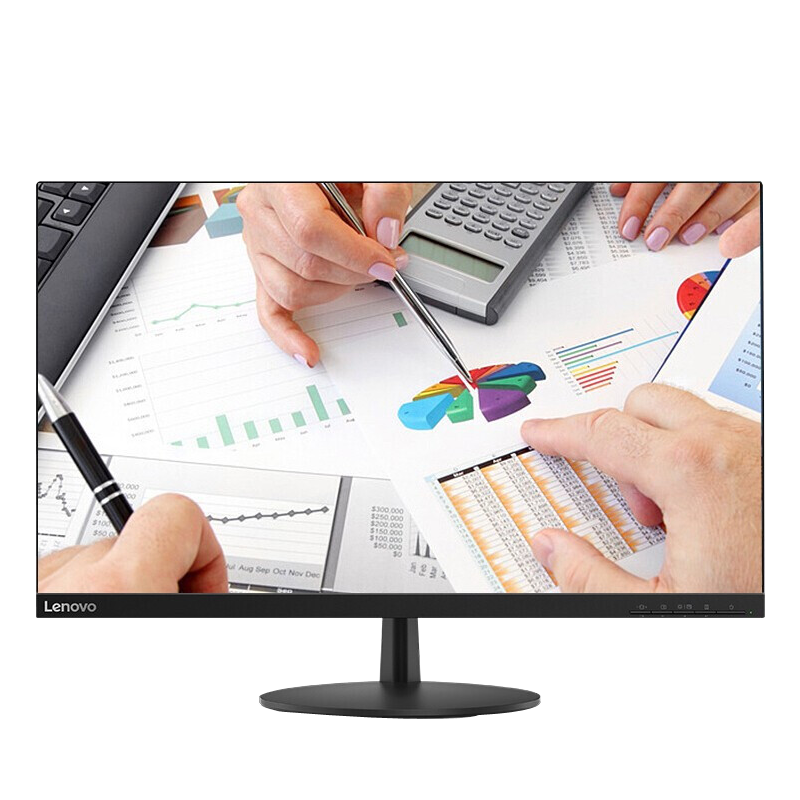 联想(lenovo)D22e-20 21.45英寸  台式电脑办公显示屏 莱茵护眼 HDMI+VGA办公家用