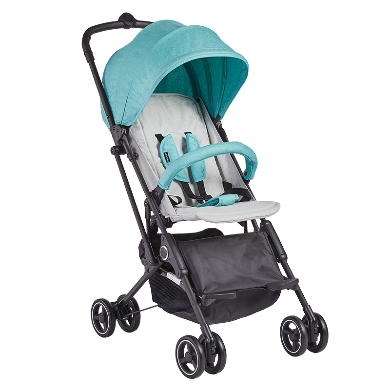 荟智婴儿推车可坐可躺大空间便携式四季通用超轻便一键折叠HD788
