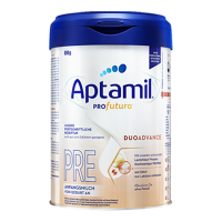 [有效期到25年5月]6罐装 | Aptamil 德国爱他美白金版进口婴幼儿PRE段奶粉(0~6个月)800g/罐
